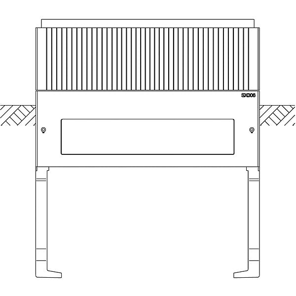 ABN Sockel Gr.1 3-feld Höhe 900mm SX006